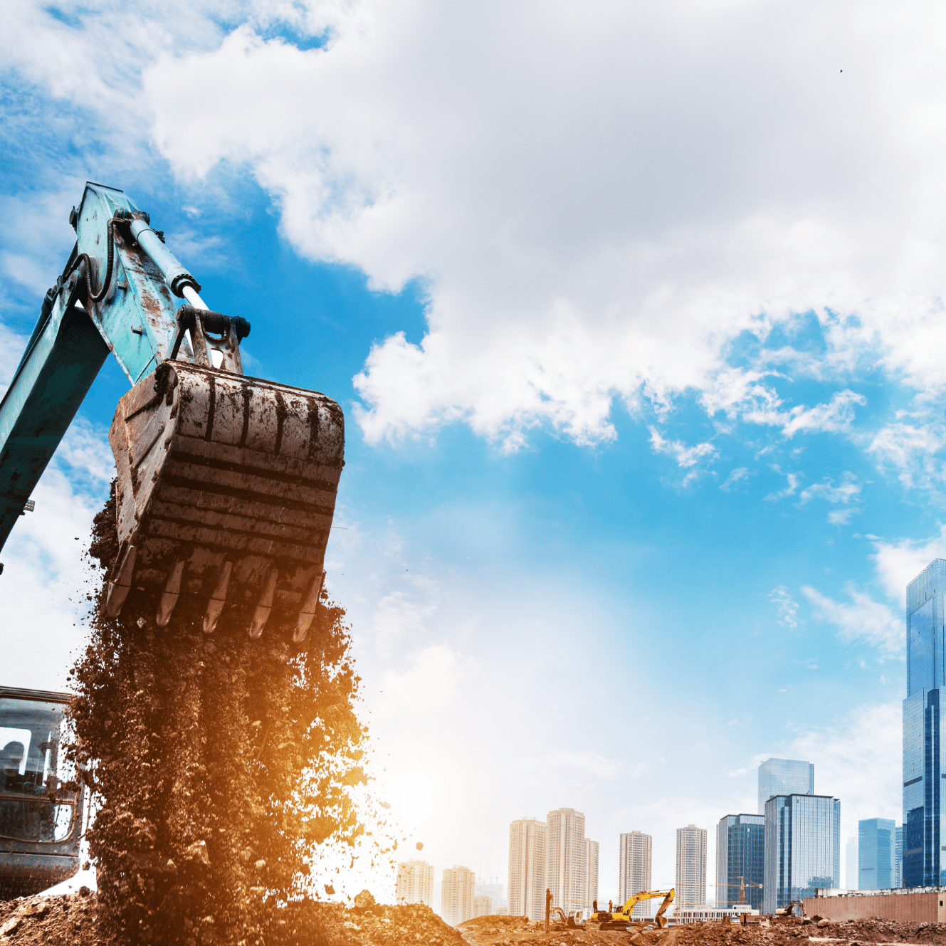 Photo d'une excavation